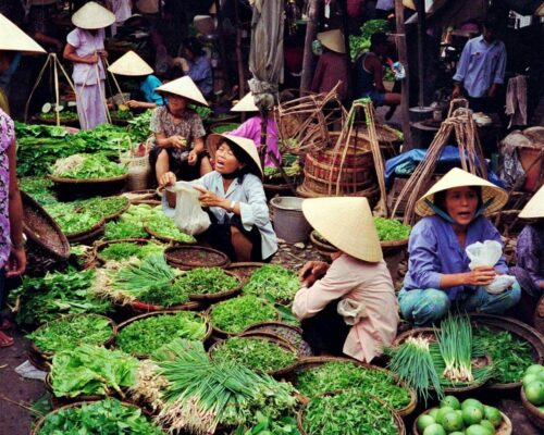 Podczas wyjazdu kulinarnego do Wietnamu, zakupy zrobimy na targu