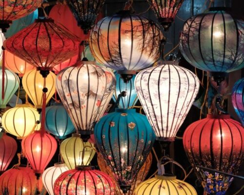 Wietnamskie lampiony - Wycieczka do Wietnamu