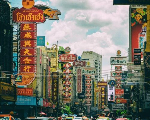 Wyjazd grupowy do Tajlandii - wizyta w Chinatown w Bangkoku