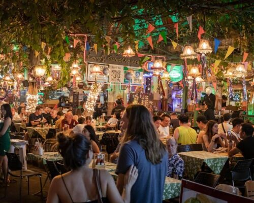 Wycieczka kulinarna do Tajlandii - spacer po Khao San