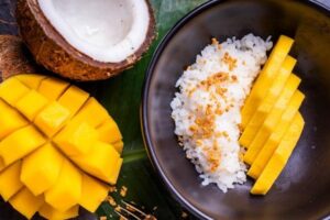 Mango Sticky Rice - popularny tajski deser