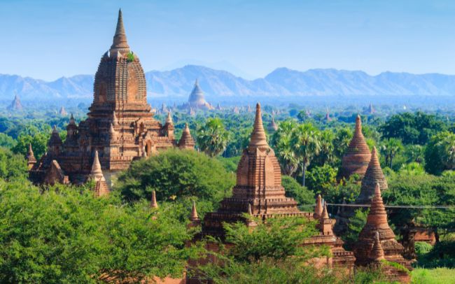 Najpiękniejsze miejsca w Azji - Świątynie Bagan w Mjanmie