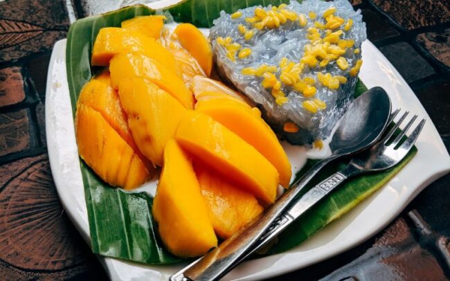 Tajski deser - Mango Sticky Rice
