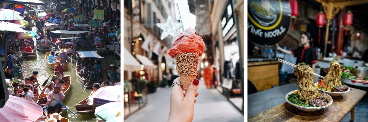 Podróż kulinarna z ulicznym jedzeniem