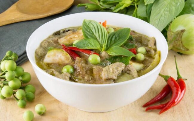 Zielone Curry - Aromatyczne tajskie jedzenie