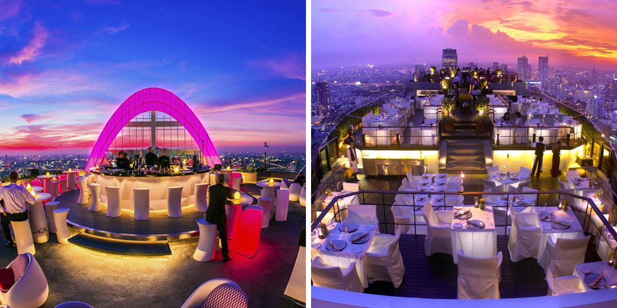 Drink na dachu w Bangkoku - Najlepsze atrakcje