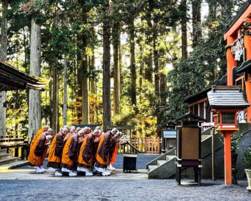 Klasztor buddyjski w Japonii - wycieczka