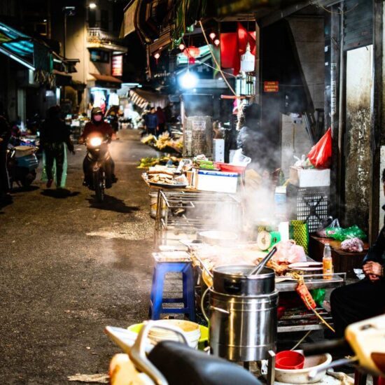 ulice Hanoi - zwiedzanie stolicy Wietnamu