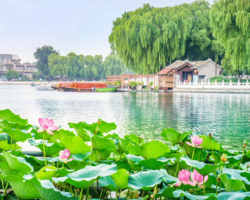 Jezioro Houhai Pekin