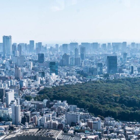 Tokio widziane z góry